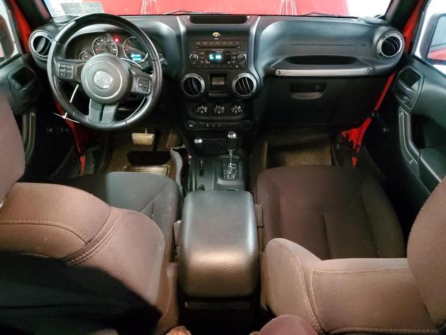 1C4AJWAG3GL339506 - 2016 JEEP WRANGLER SPORT RED photo 8