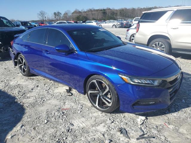 1HGCV1F34KA153601 - 2019 HONDA ACCORD SPORT BLUE photo 4