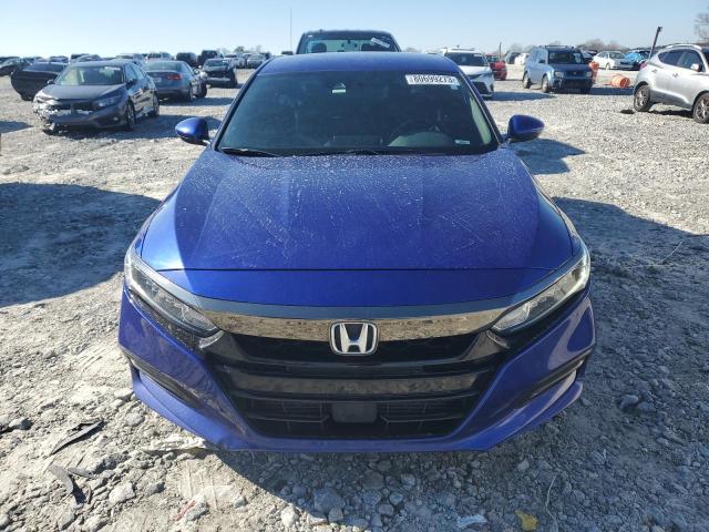 1HGCV1F34KA153601 - 2019 HONDA ACCORD SPORT BLUE photo 5