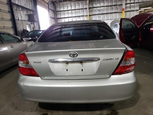 4T1BE32KX3U786277 - 2003 TOYOTA CAMRY LE SILVER photo 6