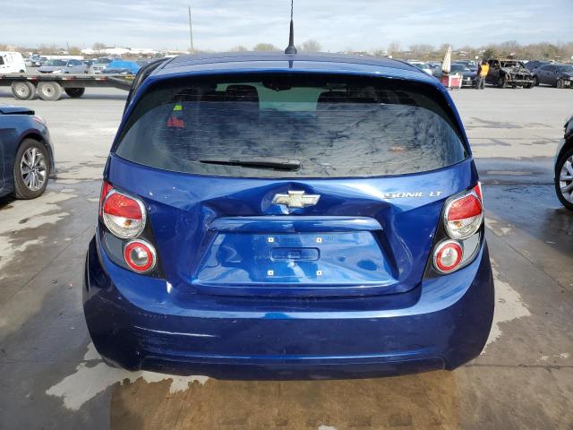 1G1JC6SH1D4207358 - 2013 CHEVROLET SONIC LT BLUE photo 6