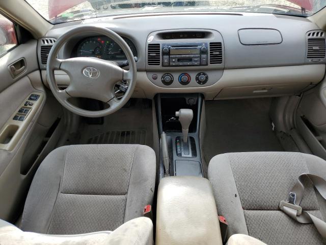 4T1BE32K14U368708 - 2004 TOYOTA CAMRY LE BURGUNDY photo 8