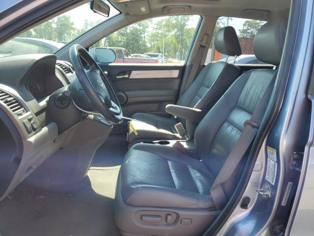 5J6RE4H71BL046465 - 2011 HONDA CR-V EXL BLUE photo 7