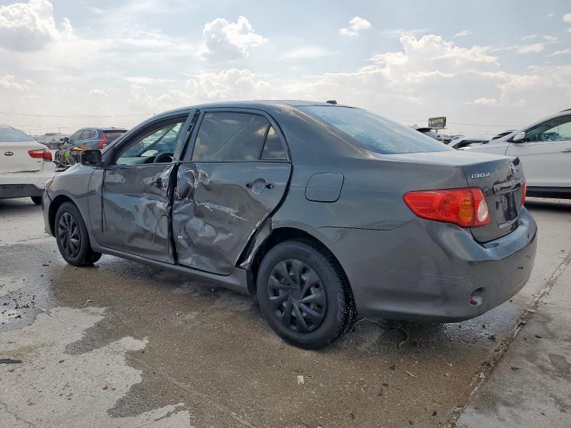 1NXBU4EE5AZ376711 - 2010 TOYOTA COROLLA BASE Grafitowy zdjęcie 2