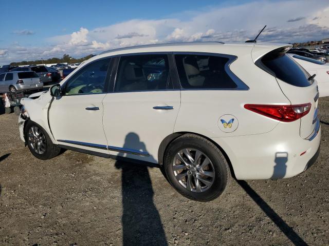 5N1AL0MN7FC535833 - 2015 INFINITI QX60 WHITE photo 2