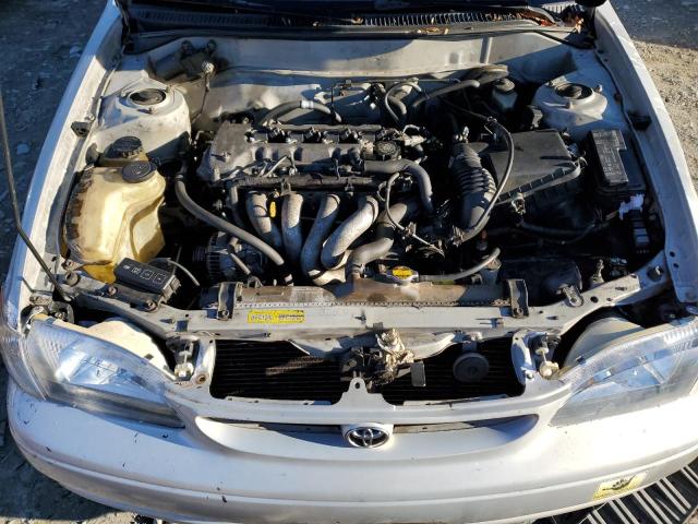 2T1BR12EXYC347205 - 2000 TOYOTA COROLLA VE SILVER photo 11