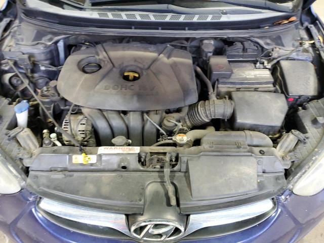 5NPDH4AE8DH381746 - 2013 HYUNDAI ELANTRA GLS BLUE photo 11