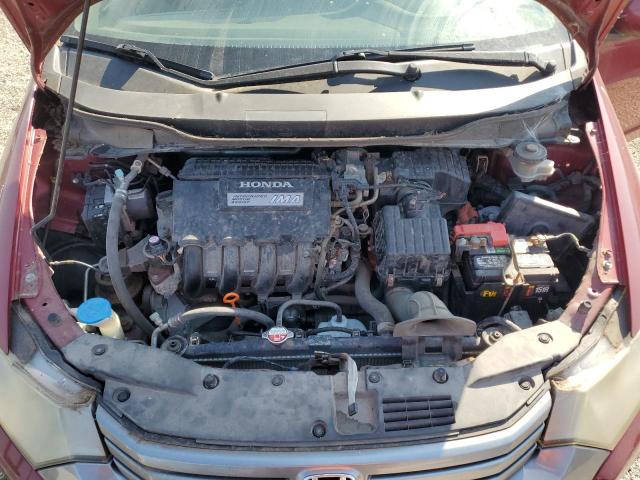 JHMZE2H79AS032827 - 2010 HONDA INSIGHT EX BURGUNDY photo 11