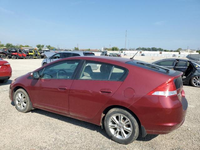 JHMZE2H79AS032827 - 2010 HONDA INSIGHT EX BURGUNDY photo 2