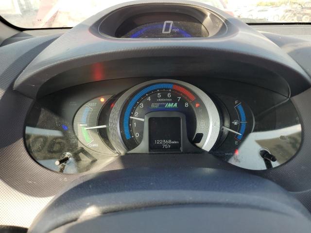 JHMZE2H79AS032827 - 2010 HONDA INSIGHT EX BURGUNDY photo 9