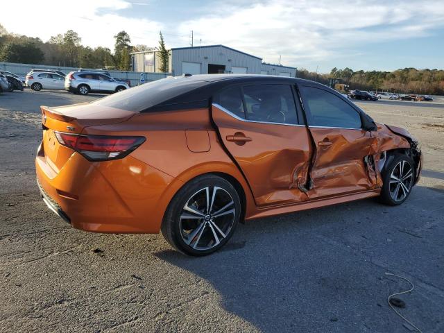 3N1AB8DV0NY253287 - 2022 NISSAN SENTRA SR ORANGE photo 3