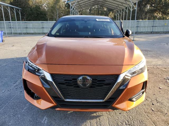 3N1AB8DV0NY253287 - 2022 NISSAN SENTRA SR ORANGE photo 5