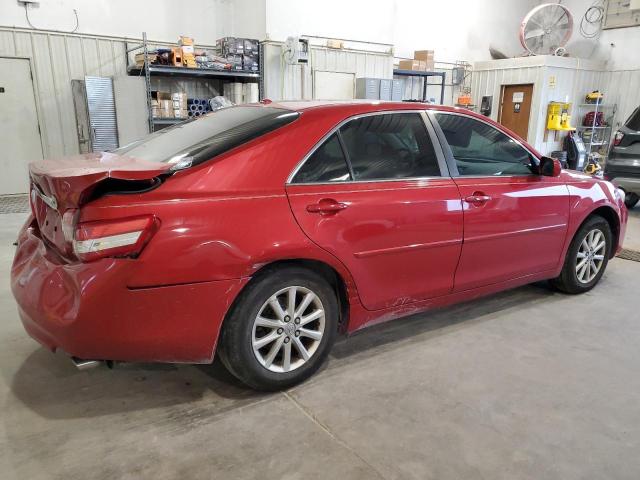 4T1BK3EKXAU108145 - 2010 TOYOTA CAMRY SE RED photo 3