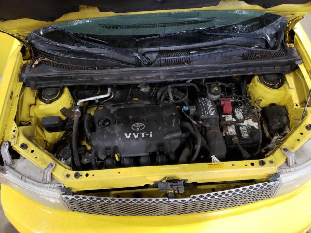 JTLKT334854017021 - 2005 TOYOTA SCION XB YELLOW photo 11