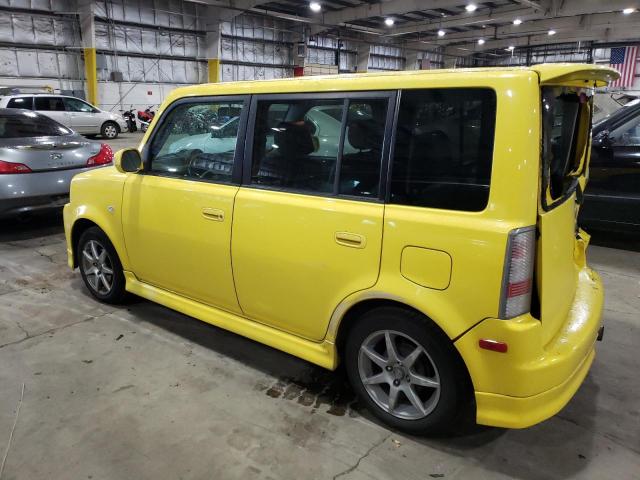 JTLKT334854017021 - 2005 TOYOTA SCION XB YELLOW photo 2