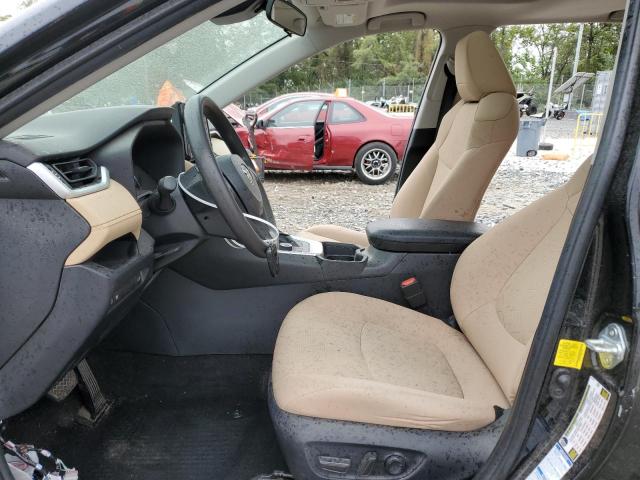 2T3R6RFV7MW017750 - 2021 TOYOTA RAV4 XLE შავი ფოტო 7