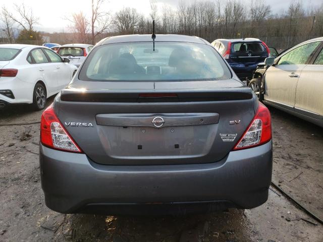 3N1CN7AP8KL843536 - 2019 NISSAN VERSA S GRAY photo 6