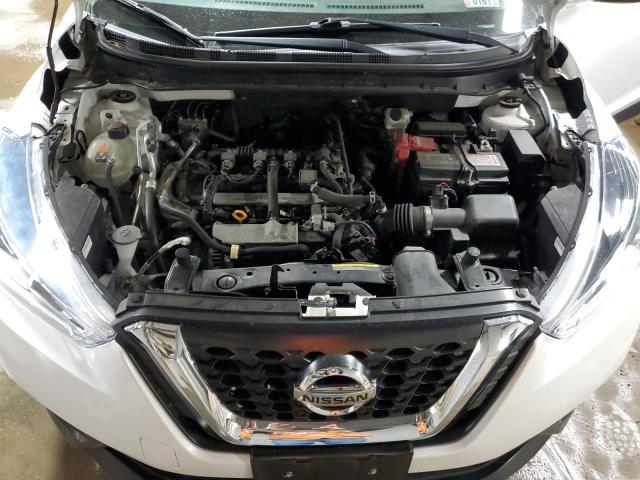 3N1CP5CV3LL534438 - 2020 NISSAN KICKS SV WHITE photo 11