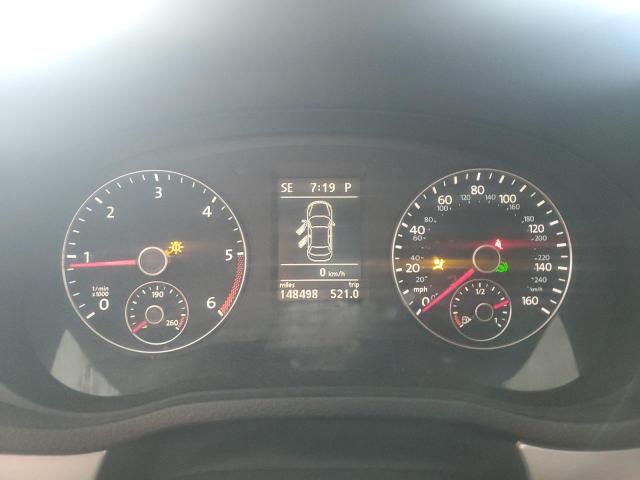 1VWBN7A38CC074391 - 2012 VOLKSWAGEN PASSAT SE BLUE photo 9