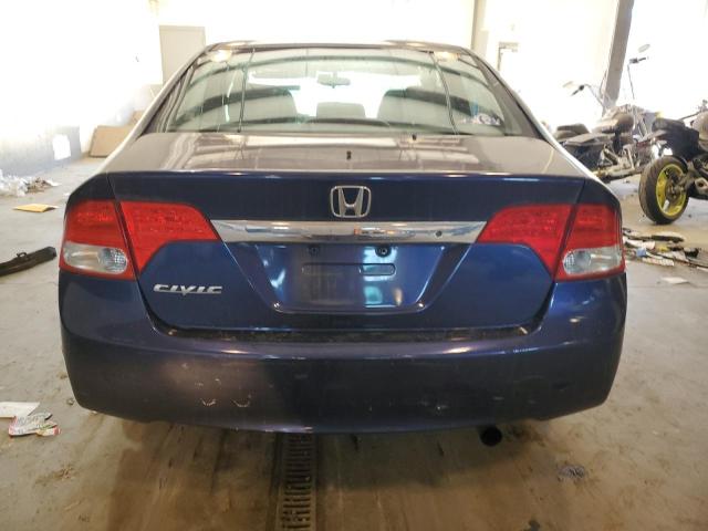 19XFA1F53AE048536 - 2010 HONDA CIVIC LX BLUE photo 6