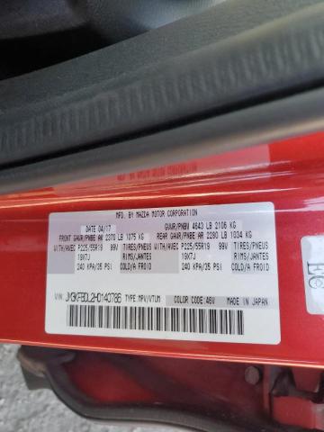 JM3KFBDL2H0140786 - 2017 MAZDA CX-5 GRAND TOURING RED photo 13