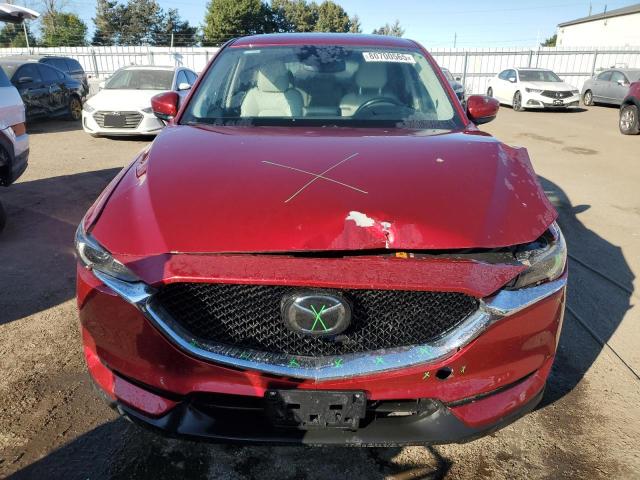 JM3KFBDL2H0140786 - 2017 MAZDA CX-5 GRAND TOURING RED photo 5