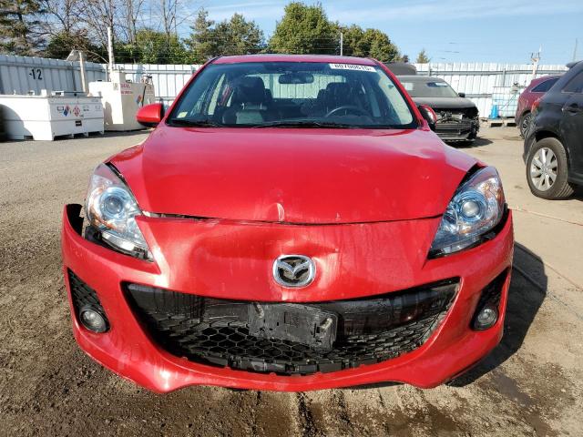 JM1BL1V77C1610861 - 2012 MAZDA 3 I RED photo 5