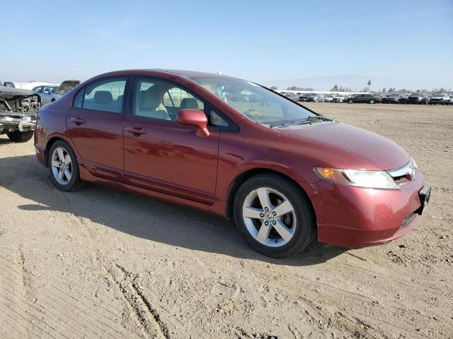 1HGFA16827L006273 - 2007 HONDA CIVIC EX RED photo 4