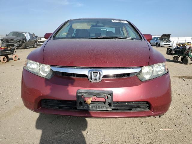 1HGFA16827L006273 - 2007 HONDA CIVIC EX RED photo 5