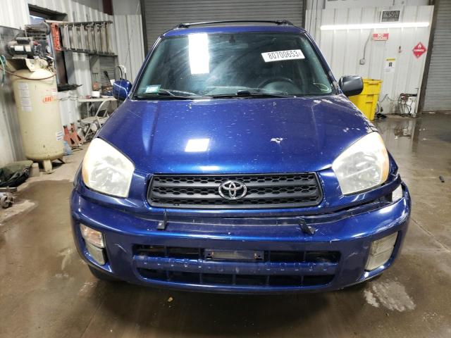 JTEGH20V830110521 - 2003 TOYOTA RAV4 BLUE photo 5