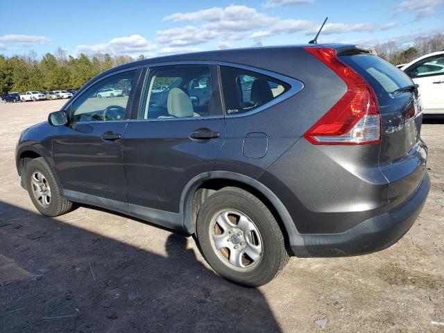 5J6RM3H3XCL046010 - 2012 HONDA CR-V LX GRAY photo 2