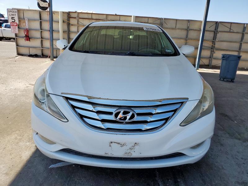 5NPEC4AC3CH392069 - 2012 HYUNDAI SONATA SE WHITE photo 5