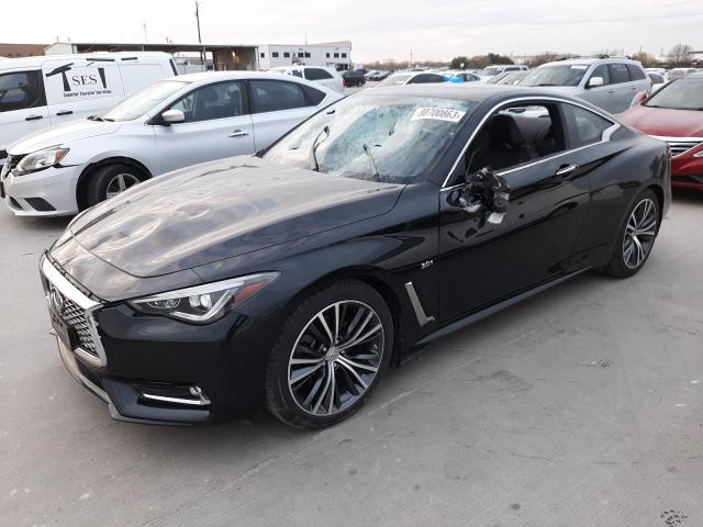 JN1EV7EL8JM392743 - 2018 INFINITI Q60 LUXE 300 BLACK photo 1