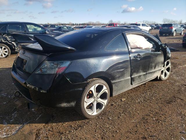 2HGFG128X8H544352 - 2008 HONDA CIVIC EX BLACK photo 3