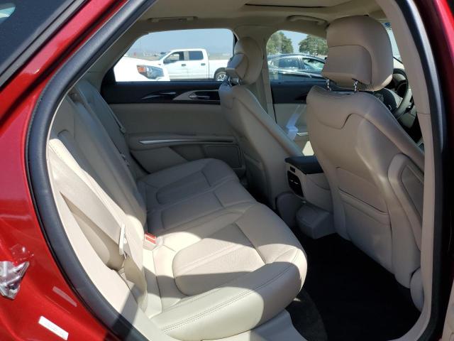 3LN6L2LU2GR631656 - 2016 LINCOLN MKZ HYBRID RED photo 10