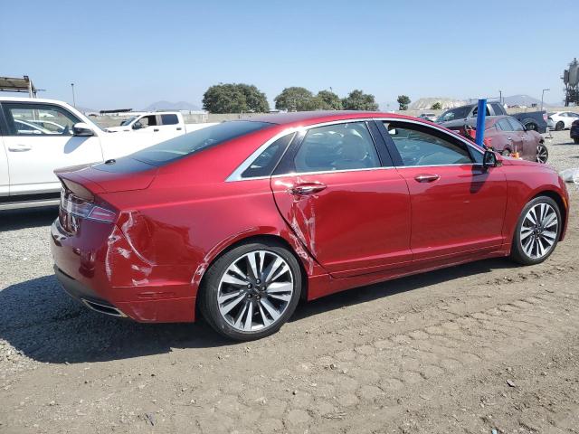 3LN6L2LU2GR631656 - 2016 LINCOLN MKZ HYBRID RED photo 3