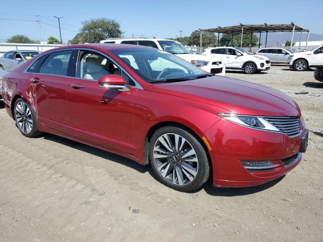 3LN6L2LU2GR631656 - 2016 LINCOLN MKZ HYBRID RED photo 4