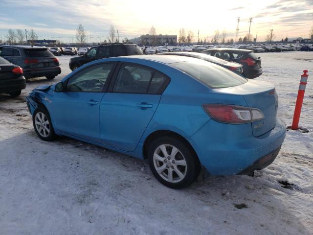 JM1BL1UF1B1445168 - 2011 MAZDA 3 I BLUE photo 2