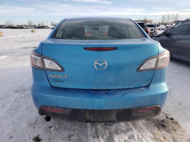 JM1BL1UF1B1445168 - 2011 MAZDA 3 I BLUE photo 6