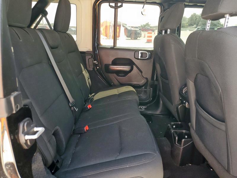 1C4HJXDGXKW510906 - 2019 JEEP WRANGLER U SPORT Schwarz Foto 10