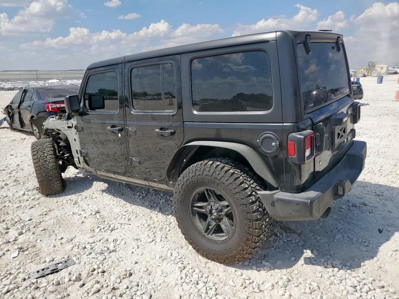 1C4HJXDGXKW510906 - 2019 JEEP WRANGLER U SPORT Schwarz Foto 2