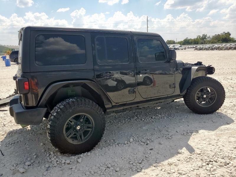 1C4HJXDGXKW510906 - 2019 JEEP WRANGLER U SPORT Schwarz Foto 3