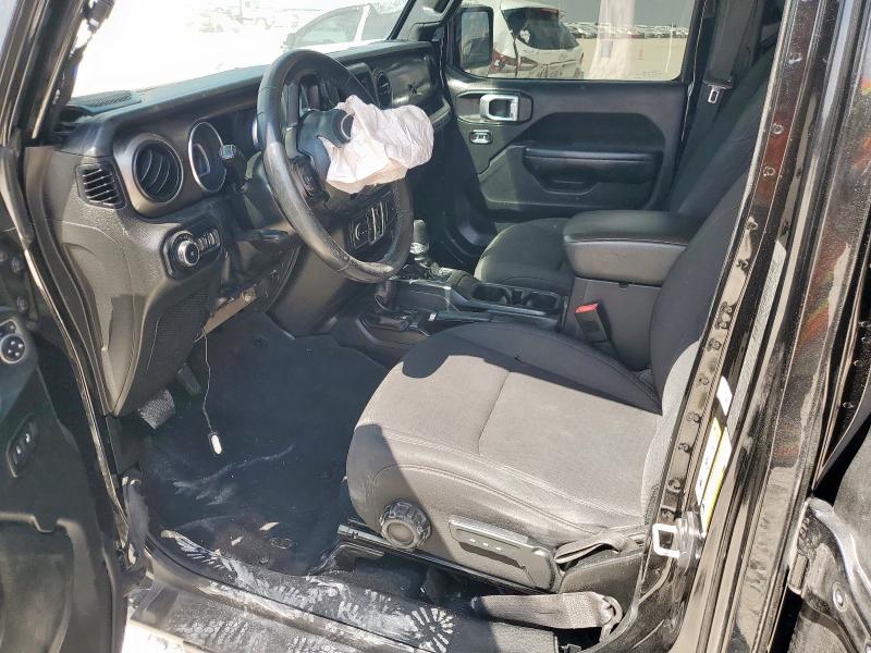 1C4HJXDGXKW510906 - 2019 JEEP WRANGLER U SPORT Schwarz Foto 7