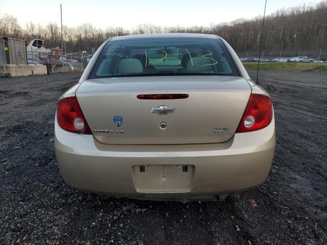 1G1AK55F867797700 - 2006 CHEVROLET COBALT LS GOLD photo 6