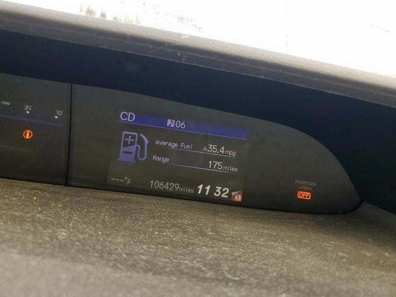 19XFB2F59EE064278 - 2014 HONDA CIVIC LX ვერცხლისფერი ფოტო 9