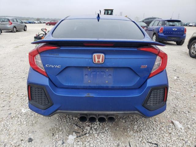 2HGFC1E59HH700748 - 2017 HONDA CIVIC SI BLUE photo 6