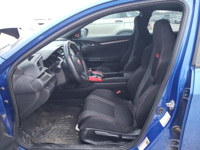 2HGFC1E59HH700748 - 2017 HONDA CIVIC SI BLUE photo 7