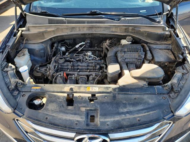 5XYZUDLB1GG331108 - 2016 HYUNDAI SANTA FE S BLUE photo 12