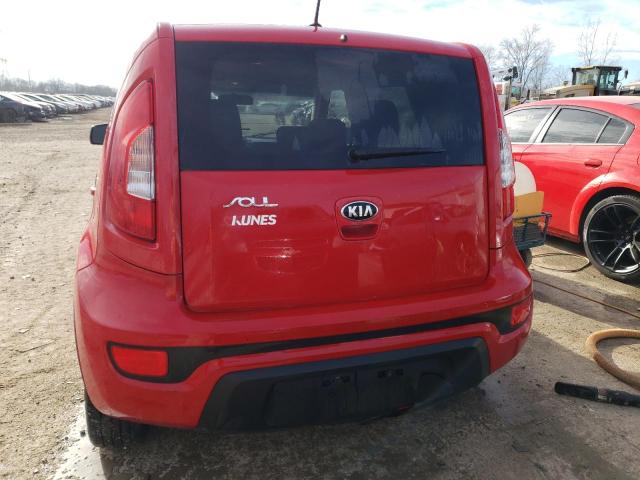 KNDJT2A50D7598928 - 2013 KIA SOUL RED photo 6