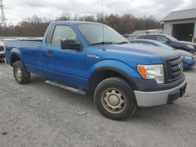 1FTMF1EW8AKE10151 - 2010 FORD F150 BLUE photo 4